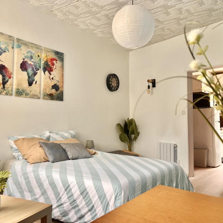 Studio à 5 min de la plage du Havre - Apartamento de 1 dormitorio - 8