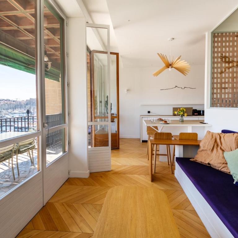 Superbe Appartement, vue Notre Dame de la Garde, Vieux port - Appartement 2 Chambres - 9