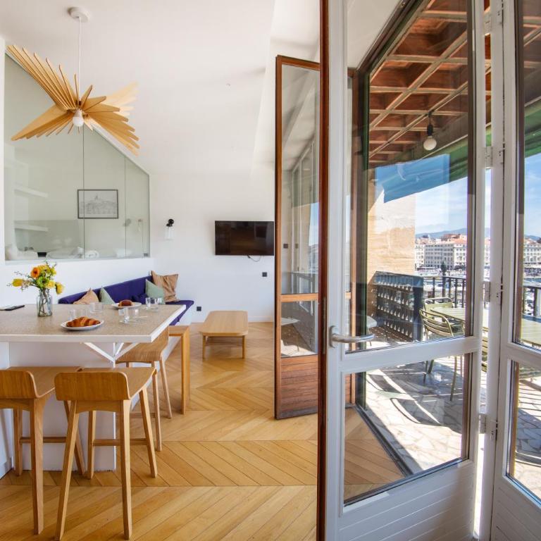 Superbe Appartement, vue Notre Dame de la Garde, Vieux port - Appartement 2 Chambres - 13