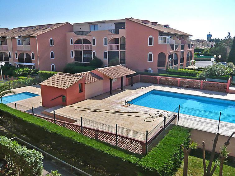 Cosy duplex de 35m2, à 7' à pied de la plage et du centre, wifi, clim, parking privé, piscines - Appartement 2 Chambres - 16