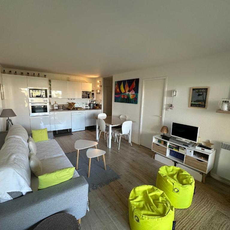 Appartement 3 pièces avec jardinet, 6 personnes, internet, proche Grand Hôtel de Cabourg - FR-1-487-308 - Appartement (6 Adultes) - 4