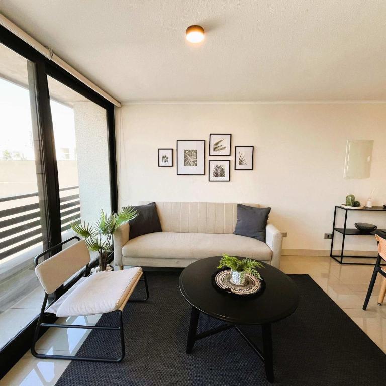 HOM I Depto Moderno 1D1B en Santa Isabel, Santiago - Apartamento - 20