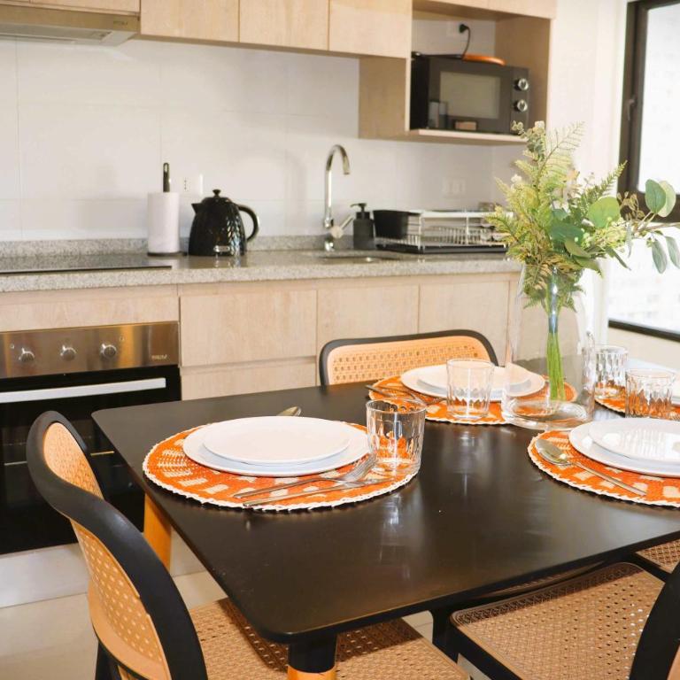 HOM I Depto Moderno 1D1B en Santa Isabel, Santiago - Apartamento - 37