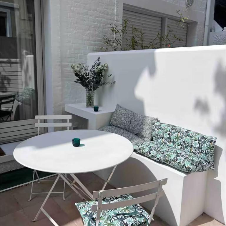 La Dolce Trouvillaise - Maison 5 personnes - Plein centre Trouville - Au calme - Belle Terrasse - Casa de 2 dormitorios - 21