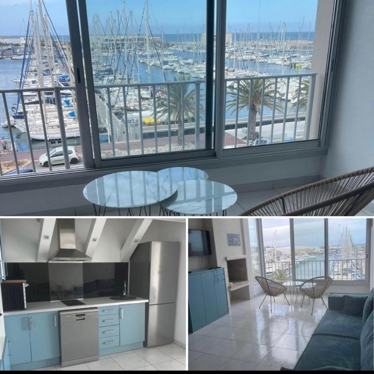Joli appartement vue sur le Port de Canet - Apartment mit 1 Schlafzimmer - 2