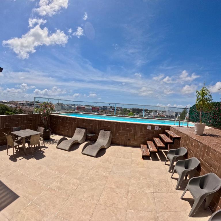 Studios with roofpool in Vanessa 24 - Estudio con terraza - 11