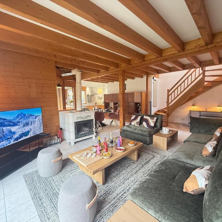 Chalet 6 Pers-Prox Cols-Vue Vallée-Jardin-BBQ - Chalet 3 Chambres - 1