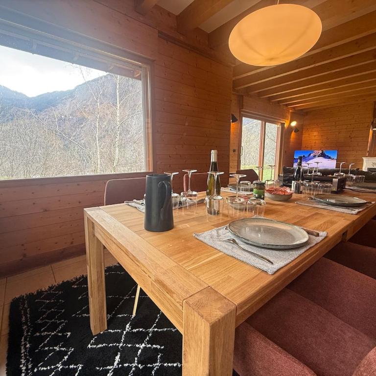 Chalet 6 Pers-Prox Cols-Vue Vallée-Jardin-BBQ - Chalet 3 Chambres - 14