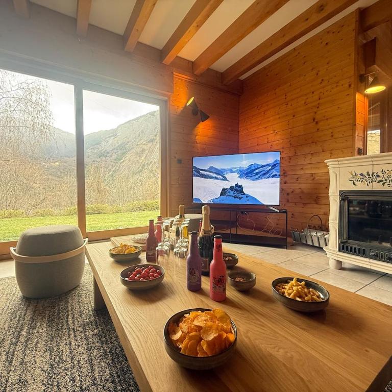 Chalet 6 Pers-Prox Cols-Vue Vallée-Jardin-BBQ - Chalet 3 Chambres - 33