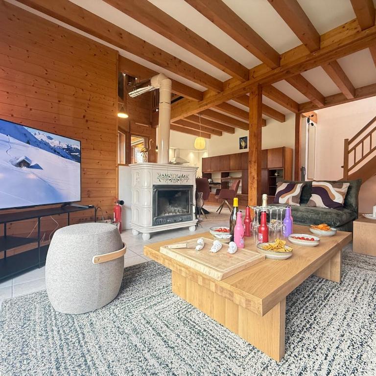 Chalet 6 Pers-Prox Cols-Vue Vallée-Jardin-BBQ - Chalet 3 Chambres - 50