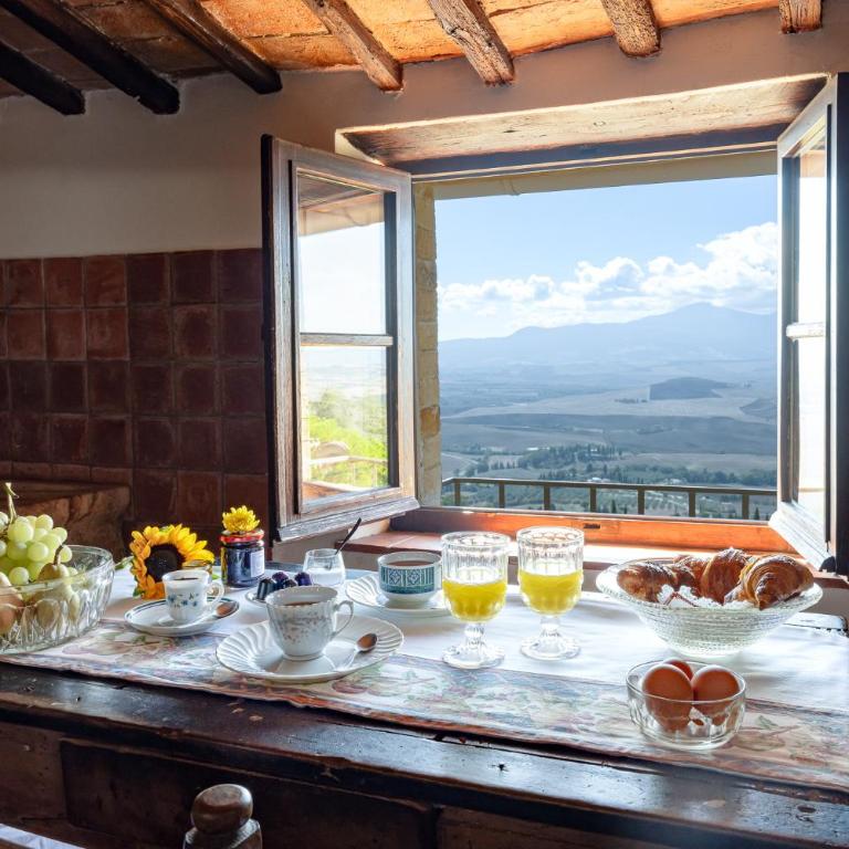 Artistica Pienza - Breathtaking Val d'Orcia View - Appartamento con 2 Camere da Letto - 4