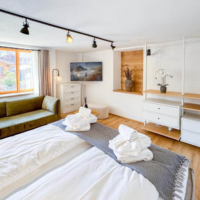 Zer Treichi - Apartment mit 1 Schlafzimmer und Garten - 1