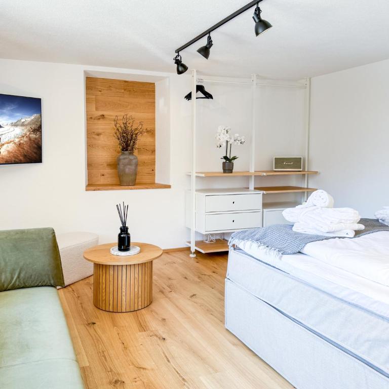 Zer Treichi - Apartment mit 1 Schlafzimmer und Garten - 9