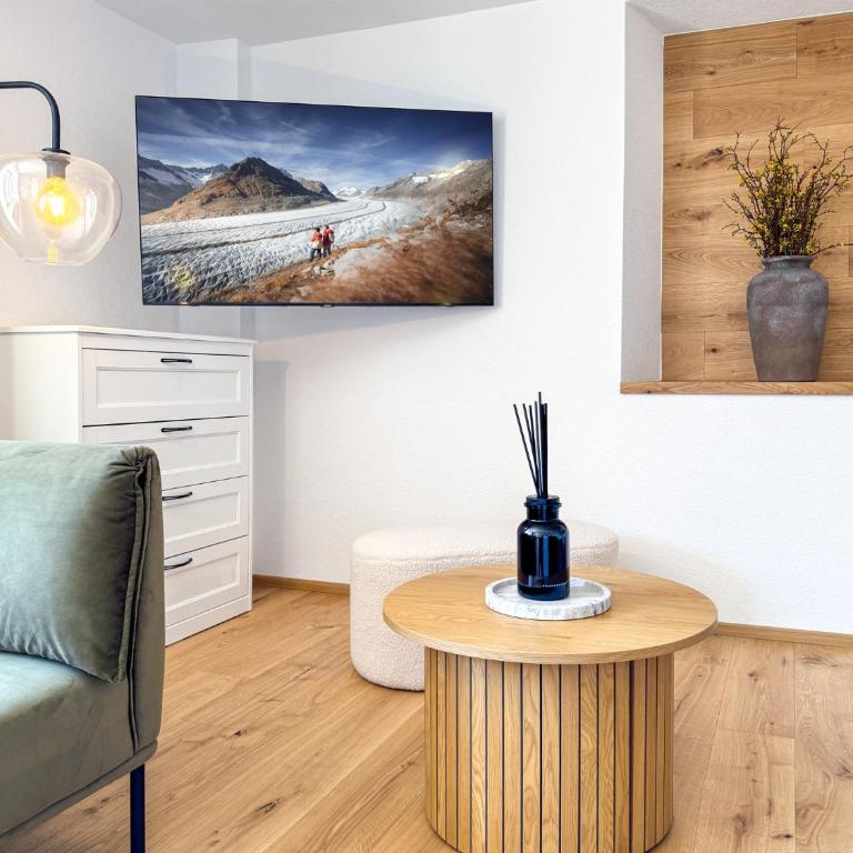 Zer Treichi - Apartment mit 1 Schlafzimmer und Garten - 3