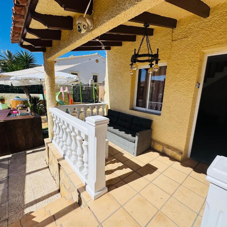 Calpe chalet privado piscina a 5min de la playa y centro jacuzzi barbacoa wifi aire - Casa de 4 dormitorios - 23
