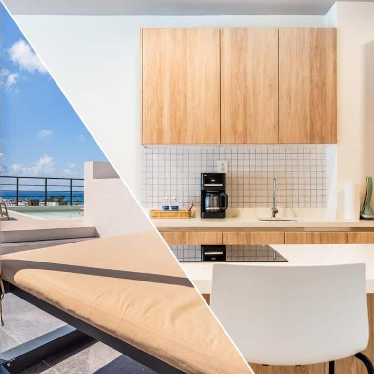Luxury 1BR, 200m from the beach Rooftop Ocean View - Appartement - 2