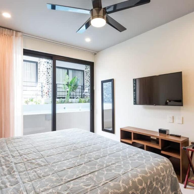 Luxury 1BR, 200m from the beach Rooftop Ocean View - Appartement - 11