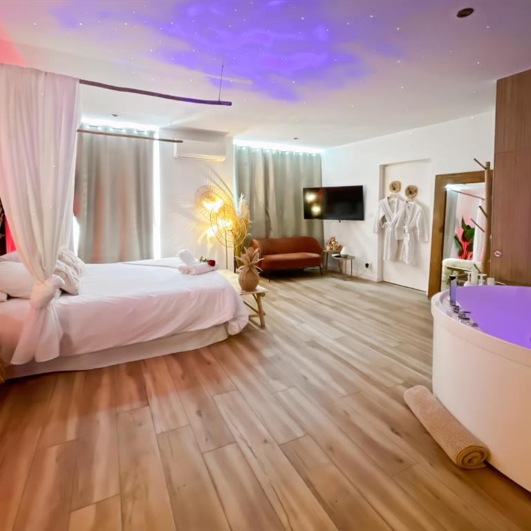 Le Bohème Spa, loveroom à Sète - Appartement 1 Chambre - 33