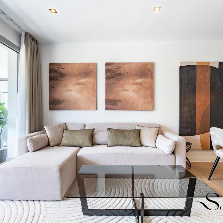 Luxury 2 Bedroom Apartment, Pools, Sauna, Gym & More - Apartamento Deluxe de 2 dormitorios con vistas al jardín - 12