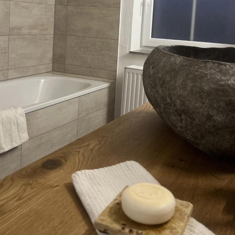 Ferienwohnung Kleines Paradies mit privater Sauna - Apartment mit 2 Schlafzimmern und Terrasse - 9