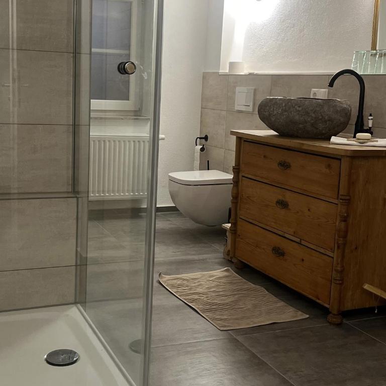 Ferienwohnung Kleines Paradies mit privater Sauna - Apartment mit 2 Schlafzimmern und Terrasse - 11
