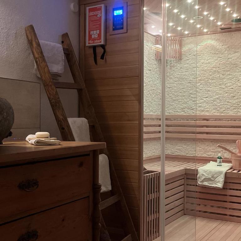 Ferienwohnung Kleines Paradies mit privater Sauna - Apartment mit 2 Schlafzimmern und Terrasse - 24