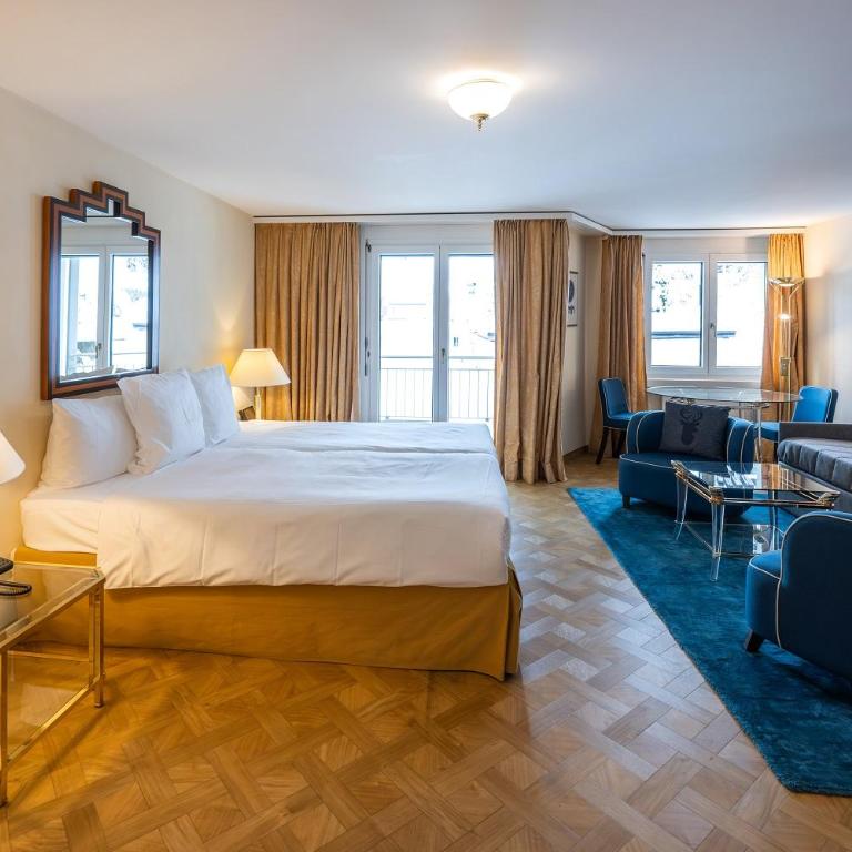 Hotel Seehof Davos - Studio mit Balkon - 4