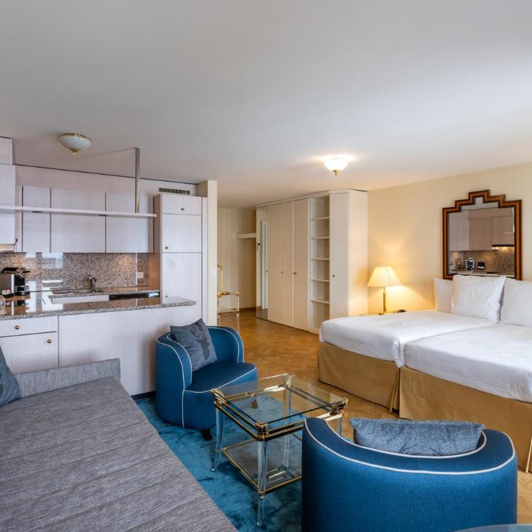 Hotel Seehof Davos - Studio mit Balkon - 5