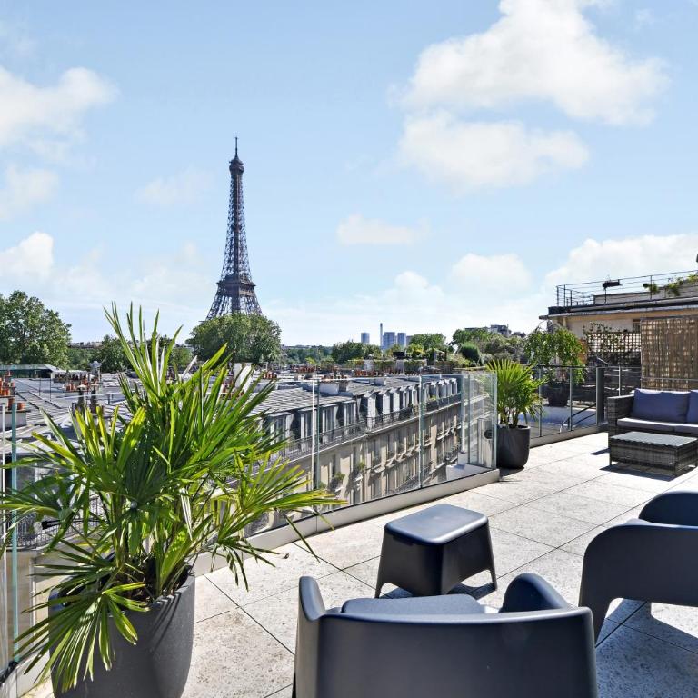 Vue exceptionnelle sur la tour Eiffel - Apartment mit 2 Schlafzimmern - 7