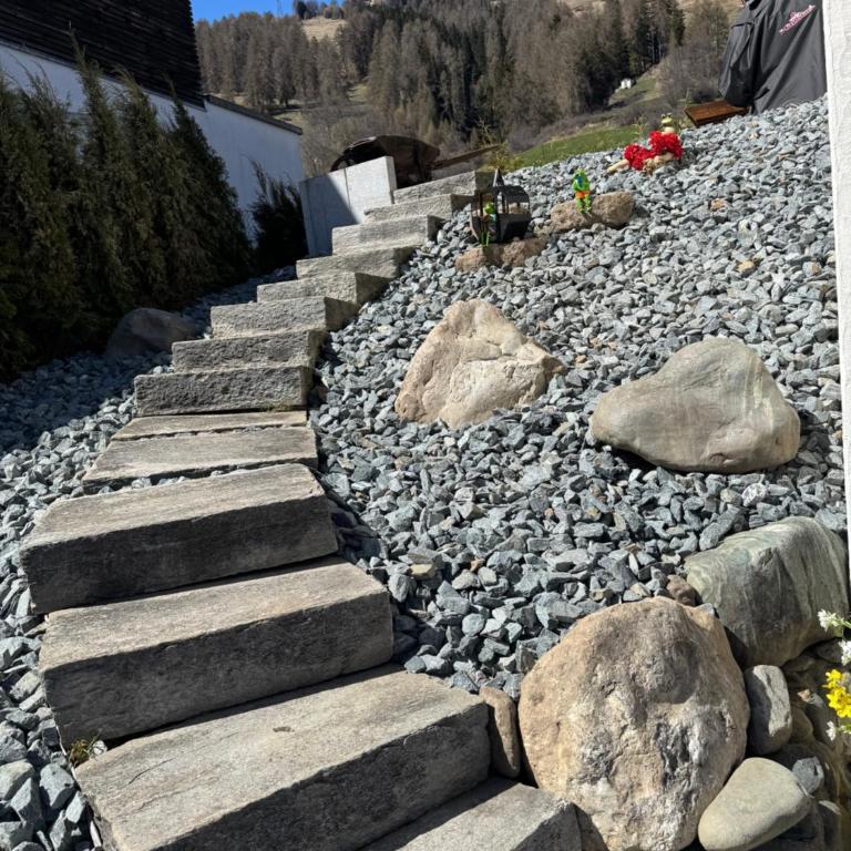 Exklusives Berg-Bijou mit Bergblick mit privaten Wellnessbereich Hot Tube und Sauna -Hunde herzlich Willkommen mit eingezäunten Grundstück - Ferienhaus - 81
