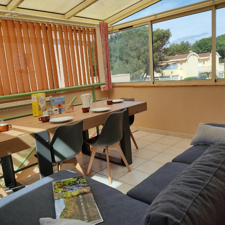 Gruissan - T2 Mezzanine Climatisé - 6 Pers - Parking Proche Plage - FR-1-796-87 - Apartamento - 1