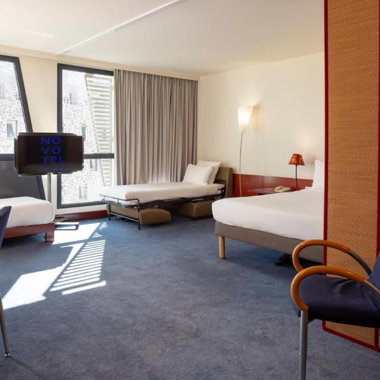 Novotel Suites Marseille Centre Euromed - Suite Supérieure avec Lit Double et 2 Lits Simples - 16