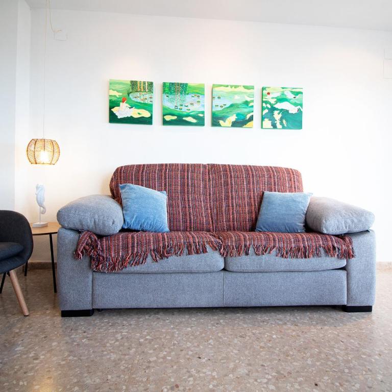 Global Vacacional, Apartamento de 3 habitaciones en urbanización cerca del mar - Three-Bedroom Apartment with Private Pool - 5