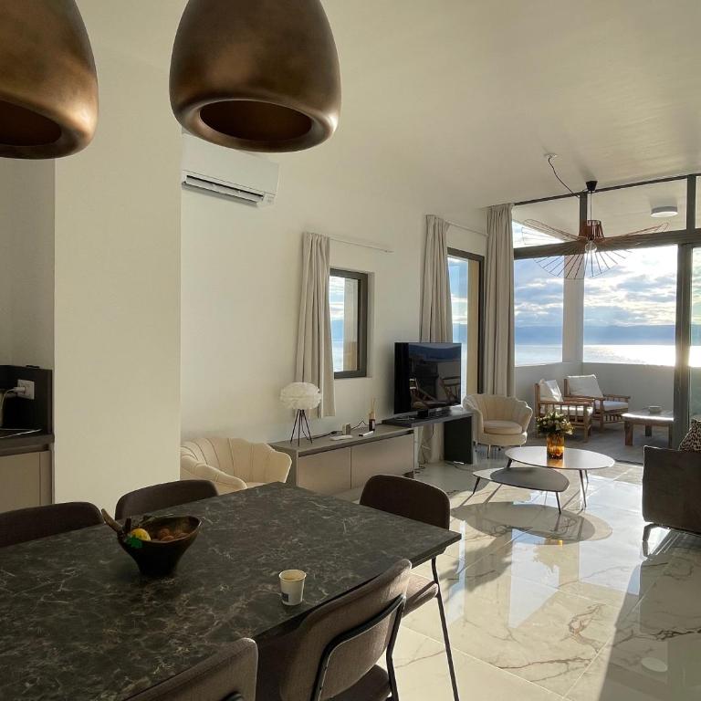 Appartement de luxe type 4 Eden Suite Sanguinaires vue mer avec piscine chauffée résidence Ajaccio - Apartment mit 3 Schlafzimmern - 61