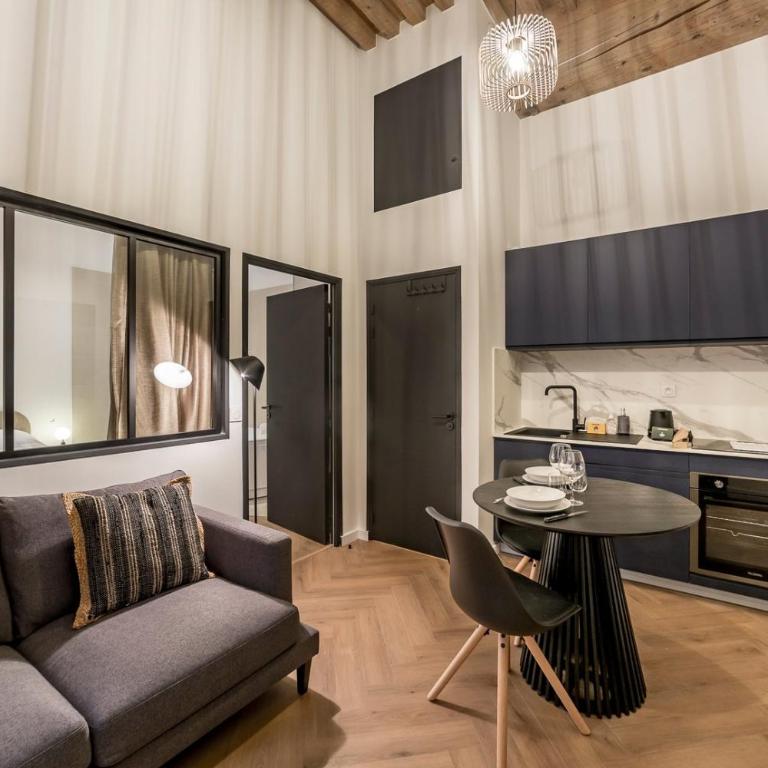 Cosy Opéra - Studio avec Balnéo et clim à Lyon - Apartamento de 1 dormitorio - 13