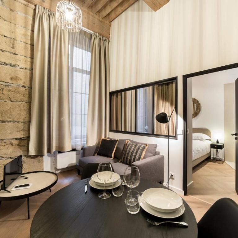 Cosy Opéra - Studio avec Balnéo et clim à Lyon - Apartamento de 1 dormitorio - 1