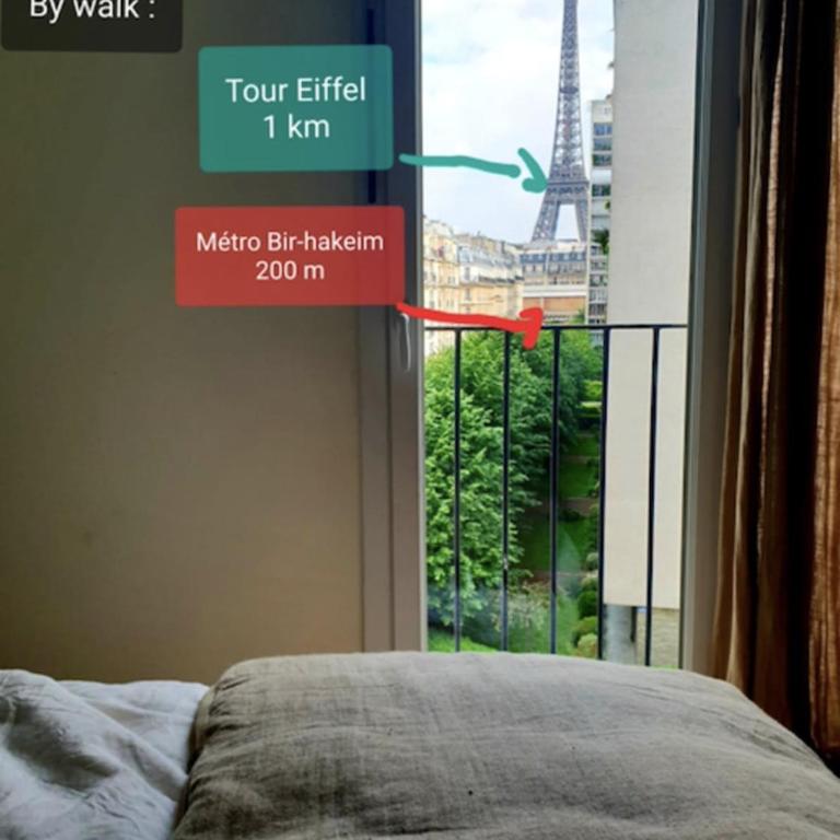 Spacious apartment with view of the Eiffel Tower - Appartement - 19