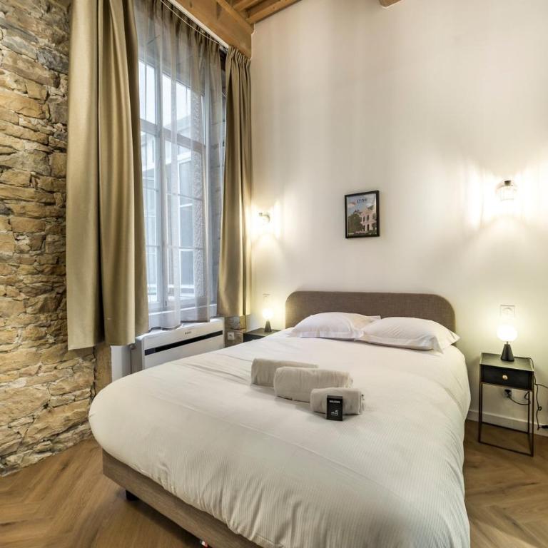 Opéra Orchestre | Séjour de luxe avec balnéo & A/C - Appartamento con 3 Camere da Letto - 8