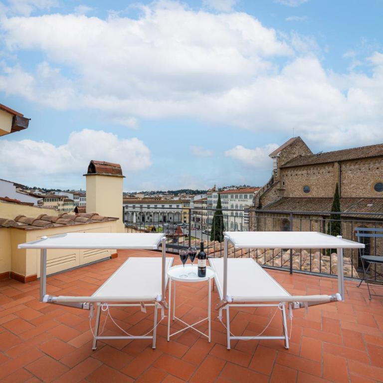 Via Avelli, 4 - Florence Charming Apartments - Attico al 5to piano senza ascensore vicino Stazione Con terrazza con Vista Santa Maria Novella - One-Bedroom Apartment - 11