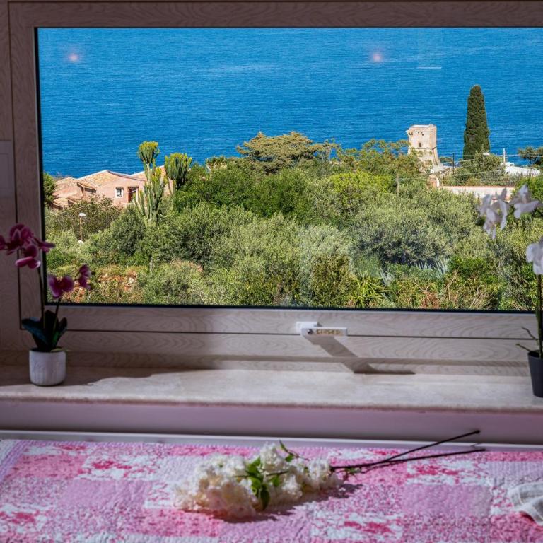 La Finestra sul Mare dello Zingaro - Camera Matrimoniale con Vista Parco - 9