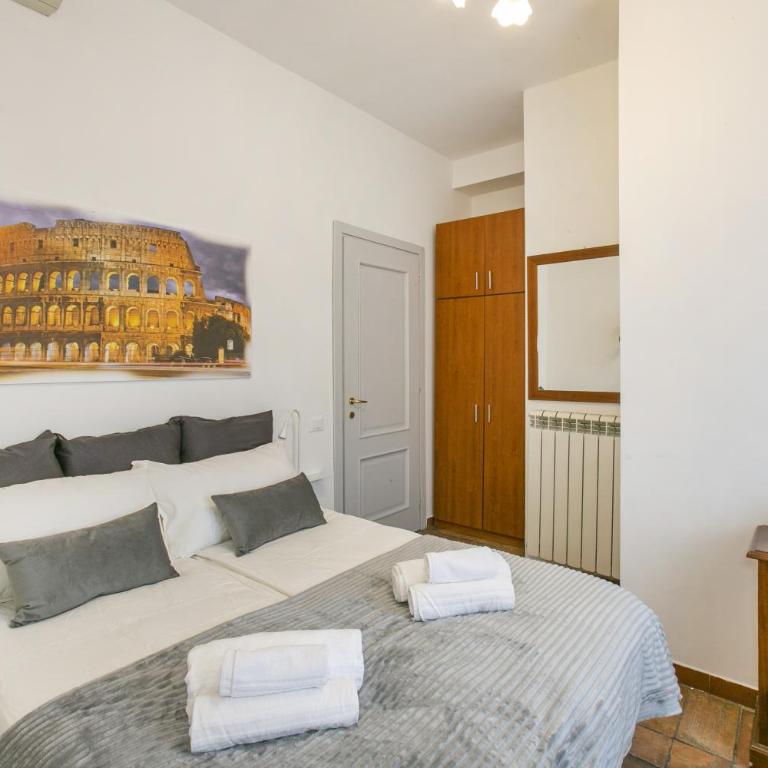 B&B Trastevere Station - Colosseo - Camera Matrimoniale - 1