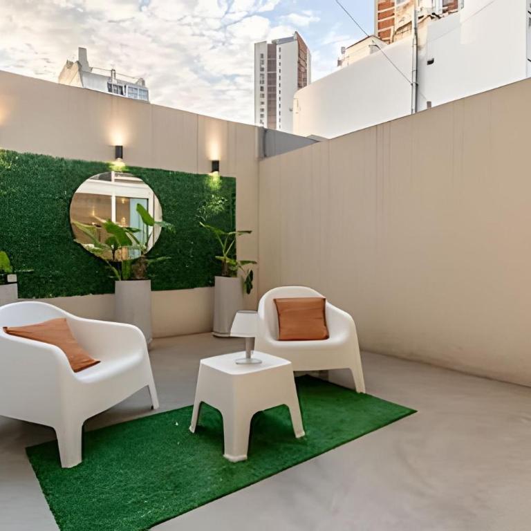 Cool Duplex en Palermo Chico con Patio Privado! - Apartamento de 2 dormitorios con terraza - 3