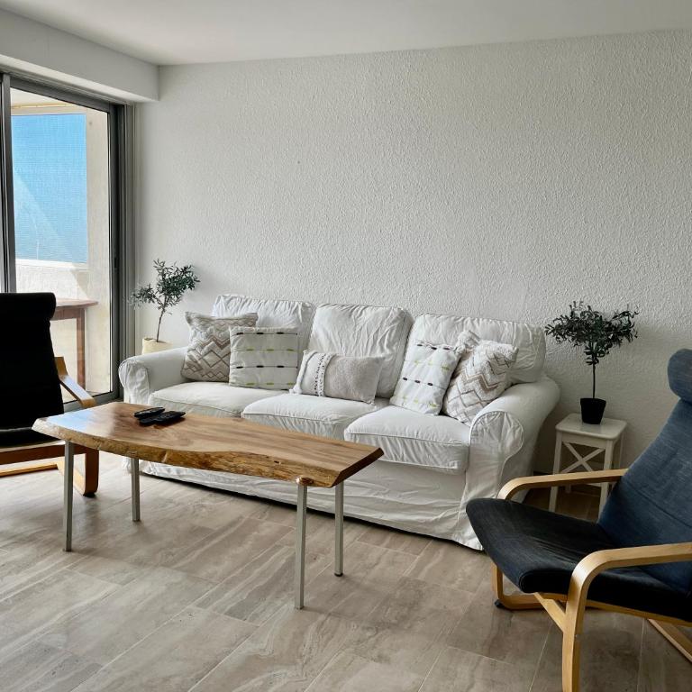Entre Mer & Port - T3 Carnon, Terrasse, Clim - Appartement 2 Chambres - 5