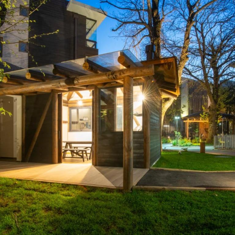 Departamento en Pucón con terraza y jardín privado - Apartamento de 1 dormitorio - 29