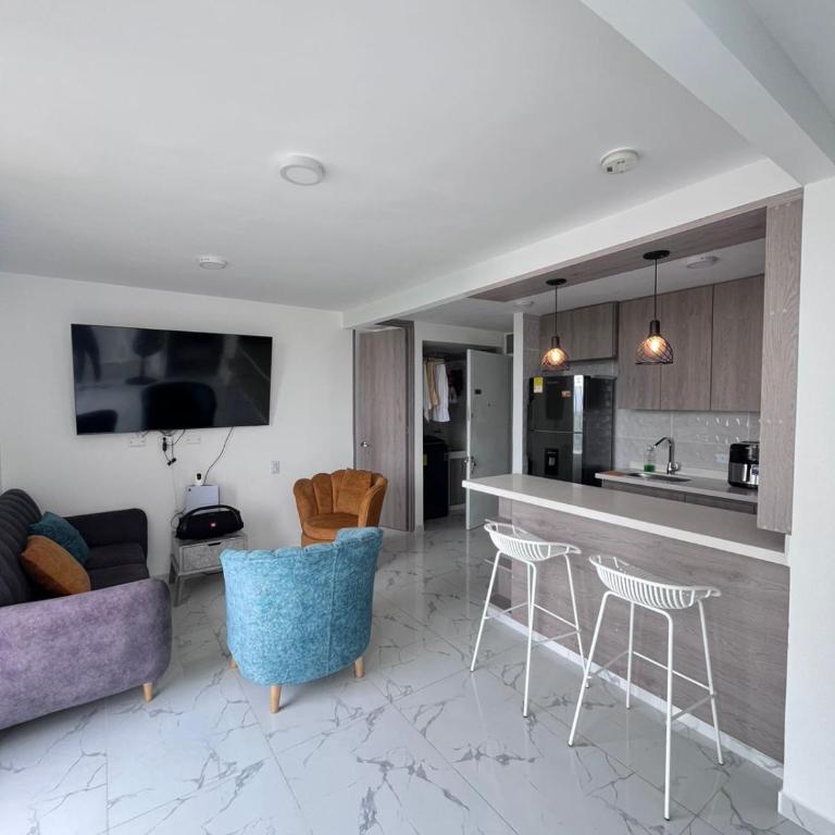 Apartamento Villavicencio - One-Bedroom Apartment - 8