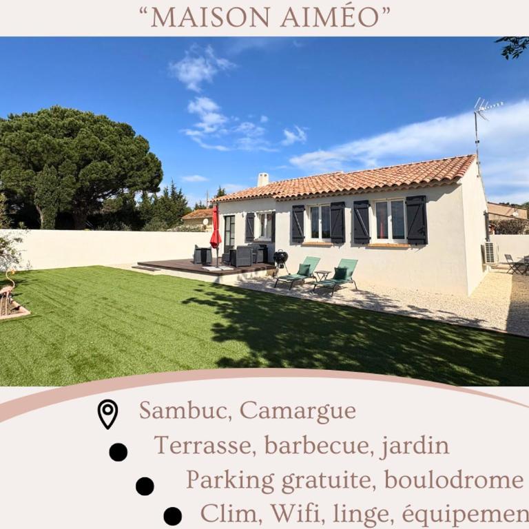 Maison Aiméo en Camargue - Villa mit 3 Schlafzimmern - 1