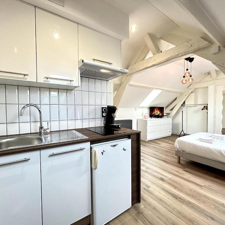 2 Carteret studio cosy proche centre ville - Appartement 1 Chambre - 8
