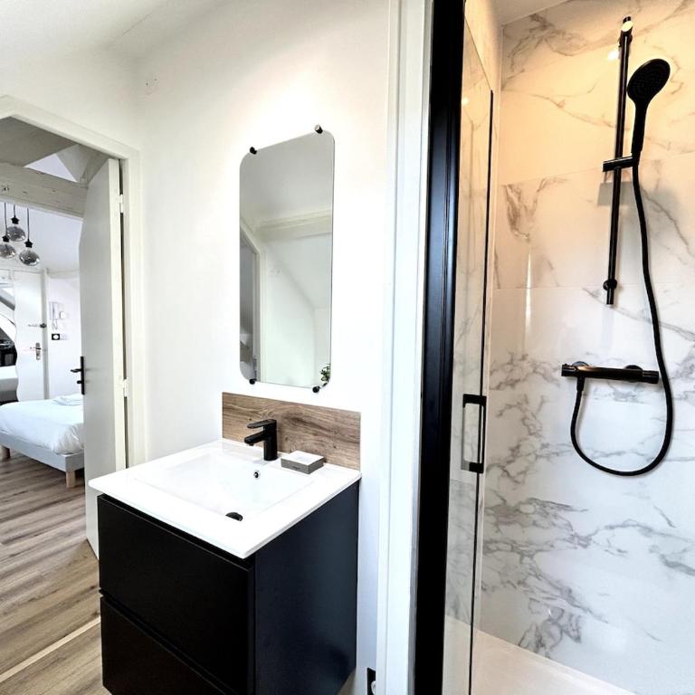 2 Carteret studio cosy proche centre ville - Appartement 1 Chambre - 9