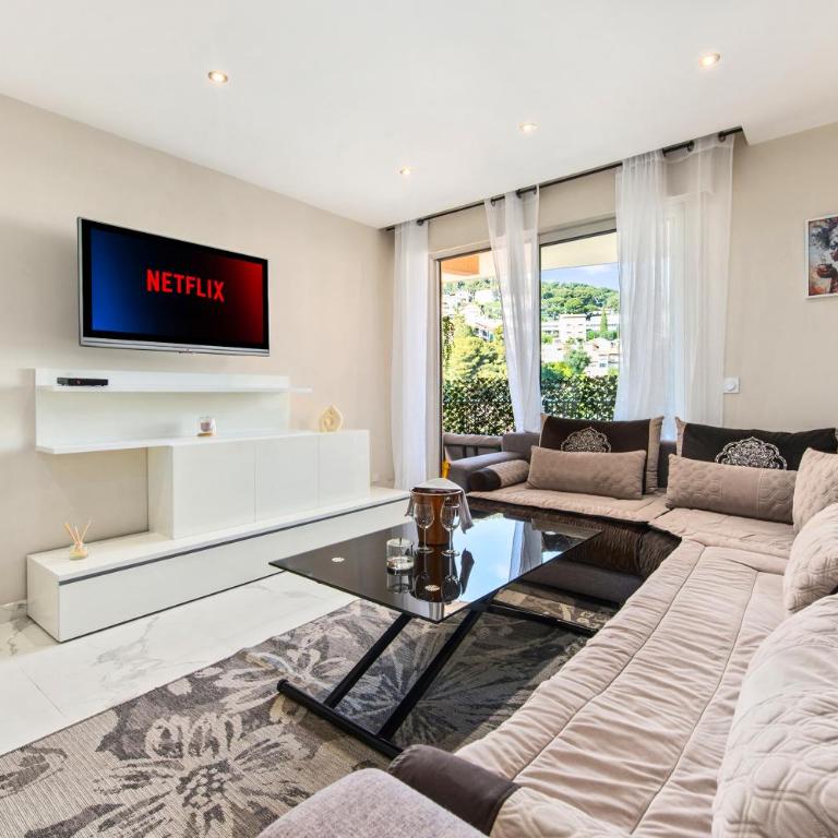 5mn Monaco - Charmant et lumineux - Parking - DF - Appartement 2 Chambres - 8