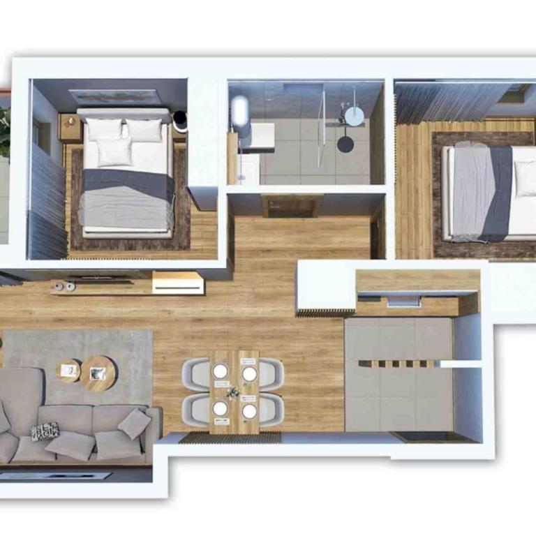 The Forest Club Spa & Apartments - Two-Bedroom Apartment - 6